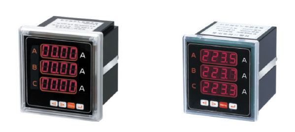 BAM4I-2X4、BAM4I-3X4出線柜三項電流表