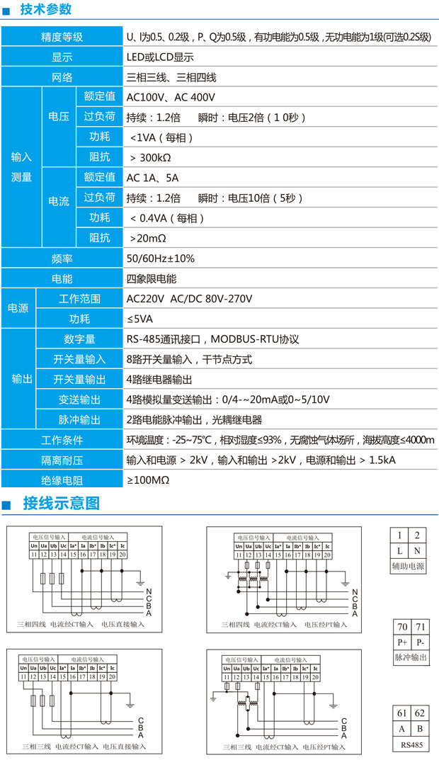 三相多功能表 多功能電力儀表 三相多功能表 多功能電力儀表