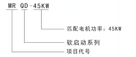 MRQD軟啟動選型說明 MRQD軟啟動選型說明