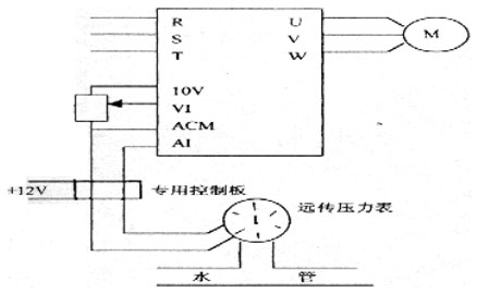 變頻恒壓供水的原理和系統控制圖